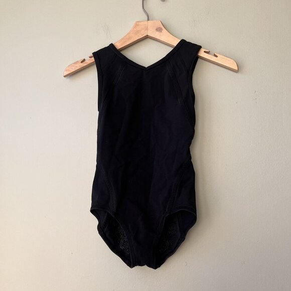 Black Ivivva‎ Gymnastics Leotard Size 8 - Picture 1 of 3